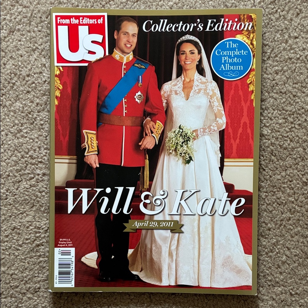 Us Collector's Edition Will & Kate Royal Wedding Magazine - 2011